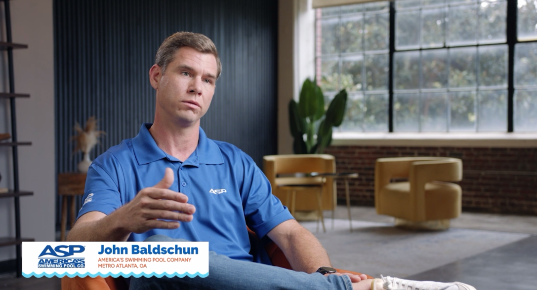 ASP support testimonial video thumbnail.